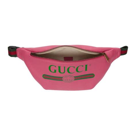 gucci fannypack hot pink